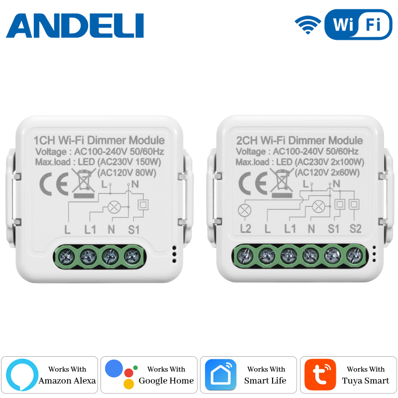 Diy Electronic Modules - Módulo de Interruptor Dimmer Inteligente Wi-Fi