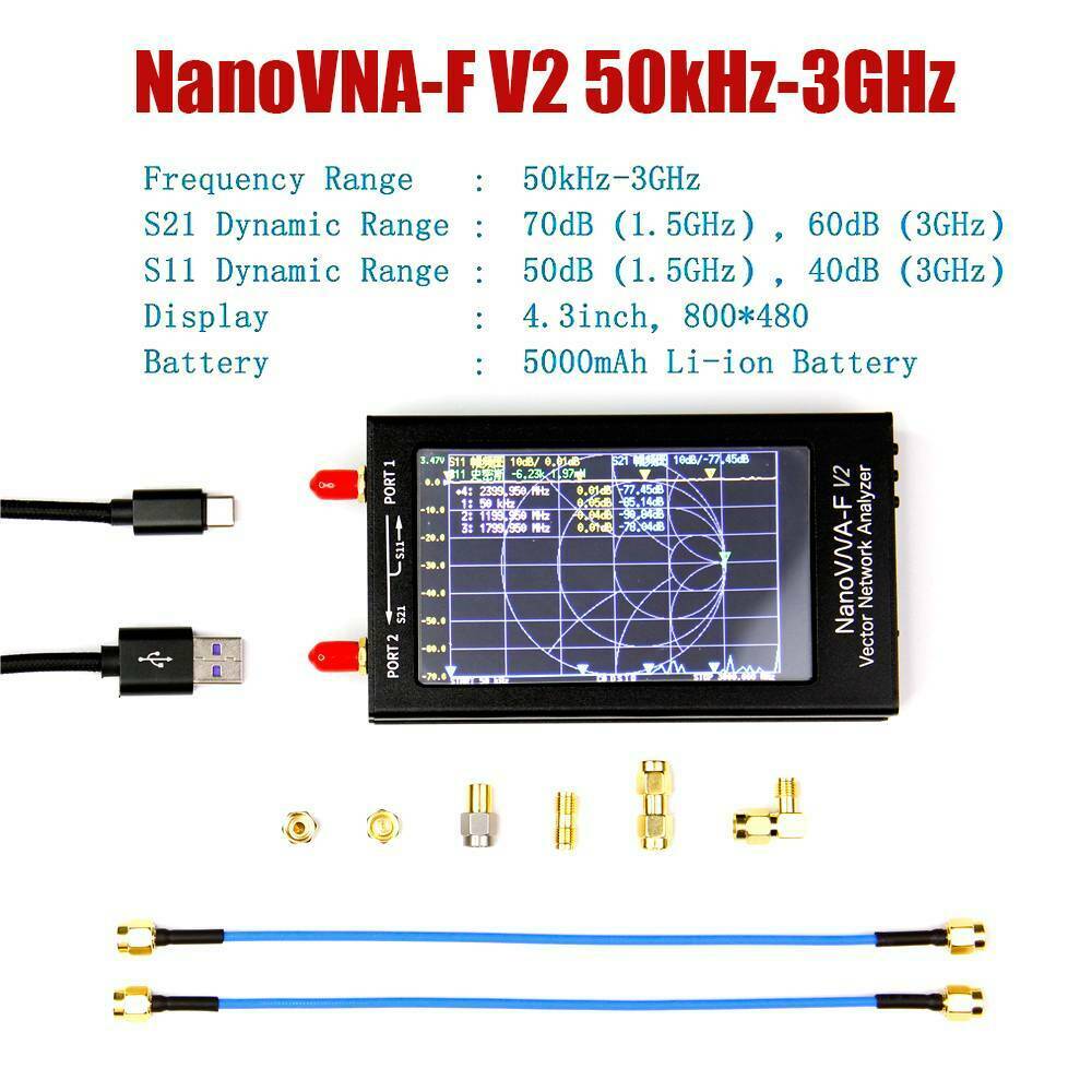 Logic Analyzer Usb - NanoVNA V2 Vector Network Analyzer, Digital