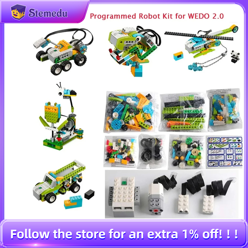 Learn Diy Electronics - STEM We-do2.0 45300 Core Kit de