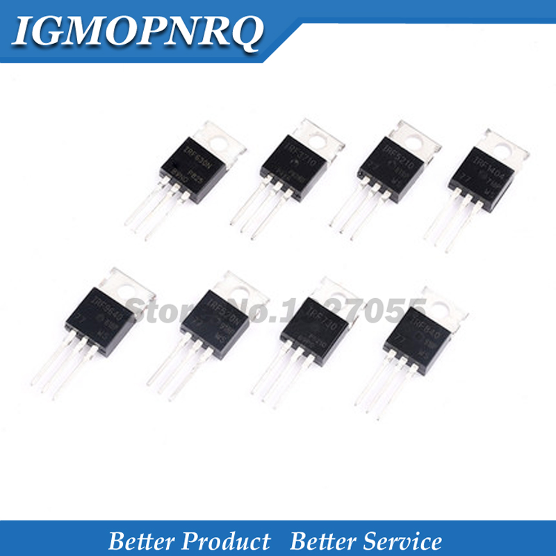 Lm317 Voltage Regulator - Transistor IRF510, IRF520, IRF540, IRF640, IRF740,