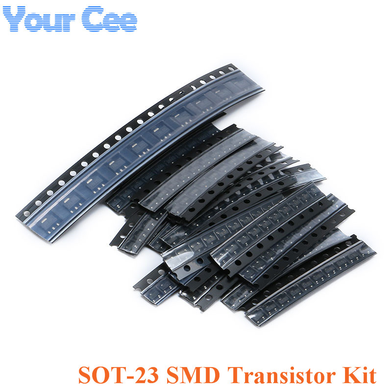 Mosfet Transistor Set - Kit de Transistores SMD SOT-23 (5