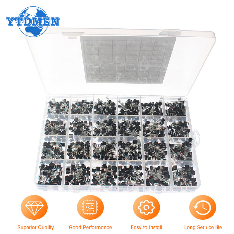 Mosfet Transistor Set - Jogo dos transistores NPN PNP, S8050,
