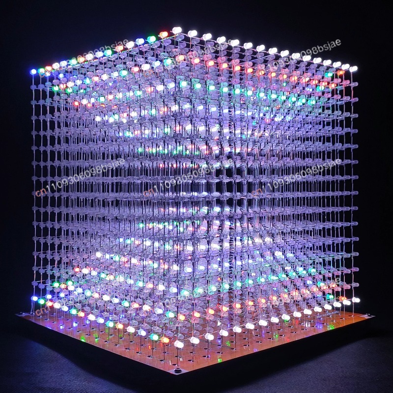 Diy Electronics Parts - Kit de Cubo de Luz 3D16MINI