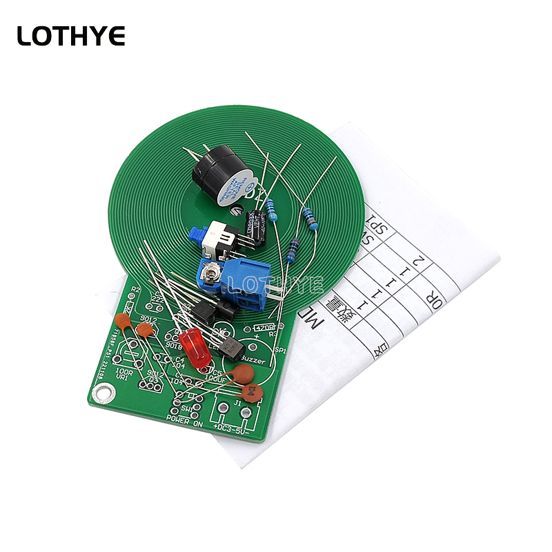 Diy Electronic Modules - Kit detector de metais dc 3v-5v,