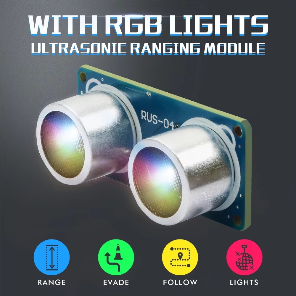 Ultrasonic Sensor Hc - Módulo Ultrassônico HC-SR04/RUS-04 Sensor de Medição