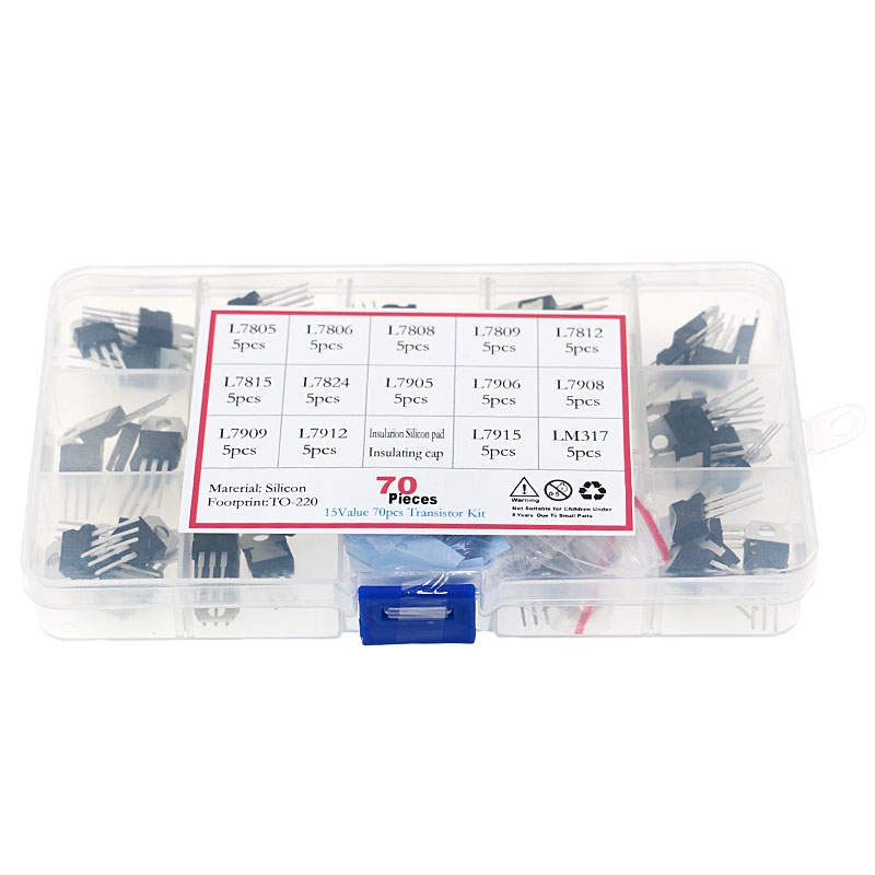 Lm317 Voltage Regulator - Valores do regulador de tensão Conjunto