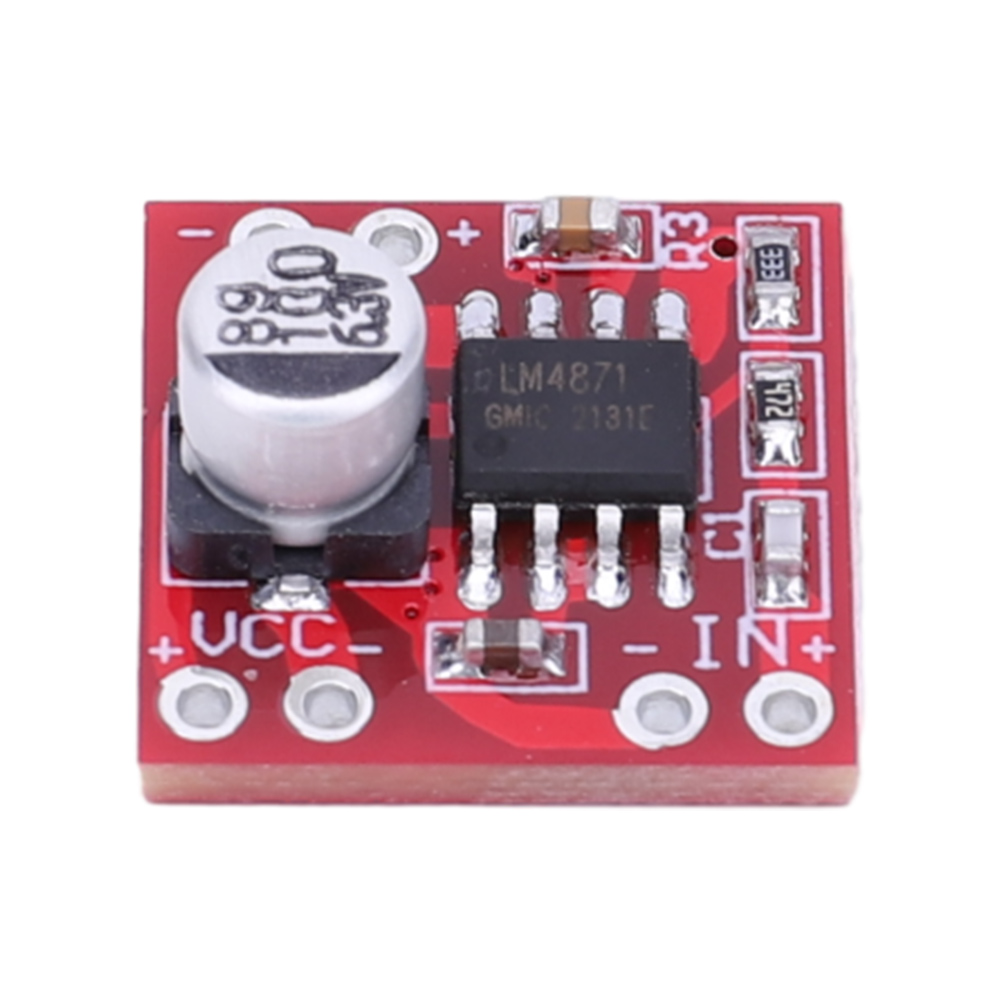 Diy Electronics Circuits - Placa Amplificadora de Canal Único LM4871