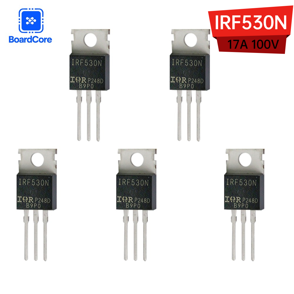 Mosfet Transistor Set - 5PCS IRF530NPBF Transistor MOSFET 17A 100V