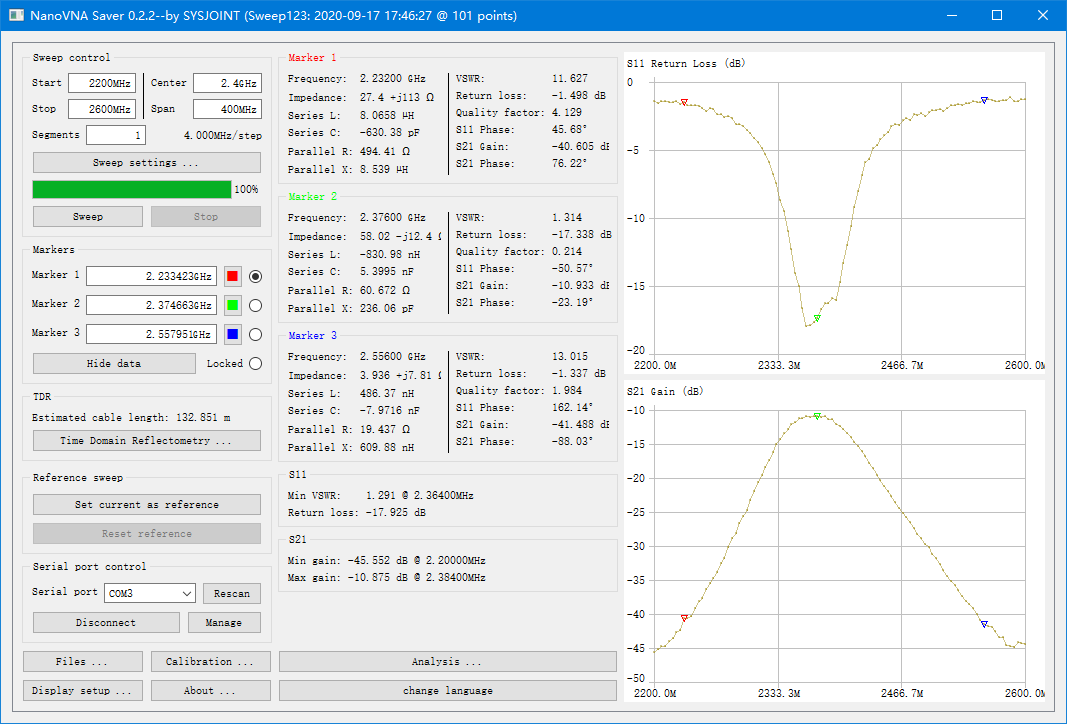 NanoVNA V2 Vector Network Anal - Logic Analyzer Usb avaliação e preço