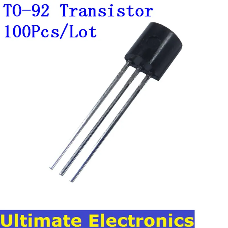 100 Pçs/lote TO-92 Transistor  - Mosfet Transistor Set avaliação e preço