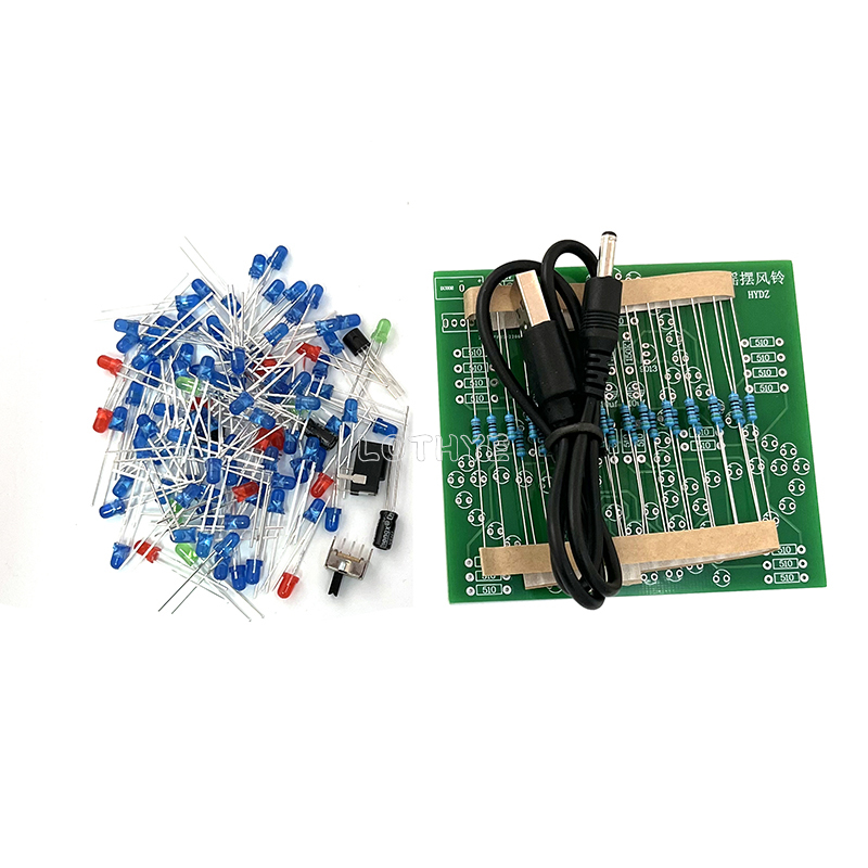 Dc 3-5v diy led balanço vento  - Diy Analog Electronics avaliação e preço