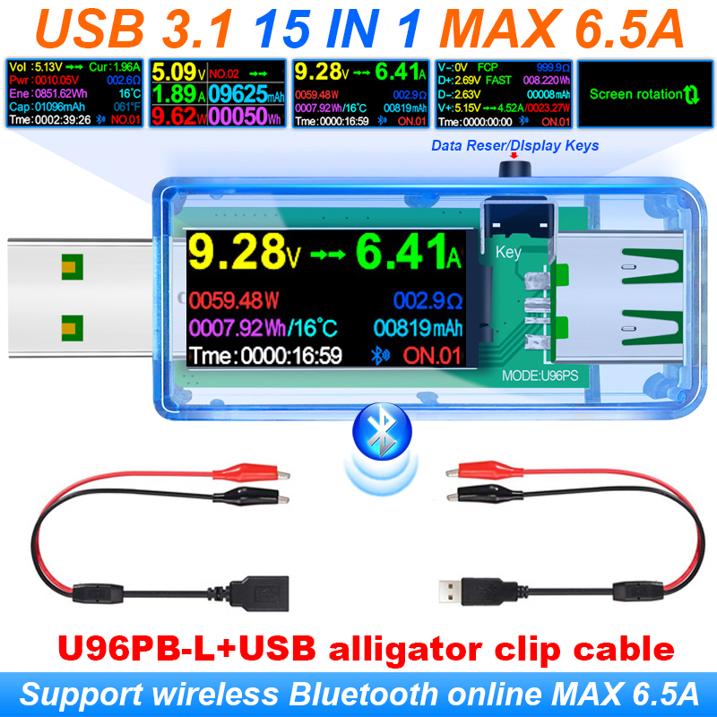 15 em 1 usb 3.1 testador dc vo - Logic Analyzer Usb avaliação e preço