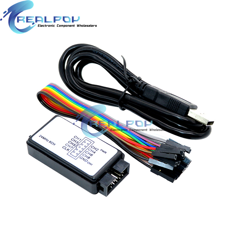 Analisador lógico usb 24mhz 8  - Logic Analyzer Usb avaliação e preço