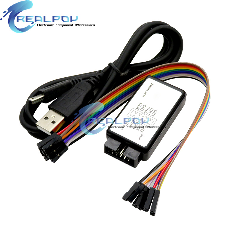 Analisador lógico usb 24mhz 8  - Logic Analyzer Usb avaliação e preço