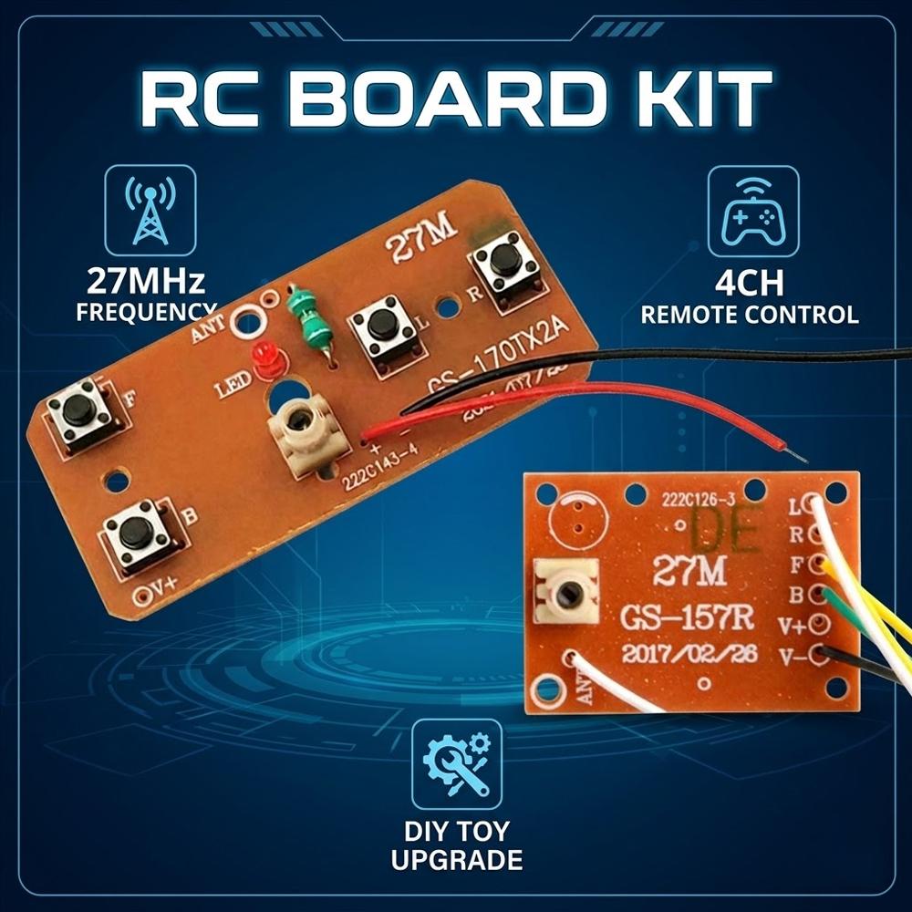 Kit de Controle Remoto 27MHz 4 - Diy Electronic Modules avaliação e preço
