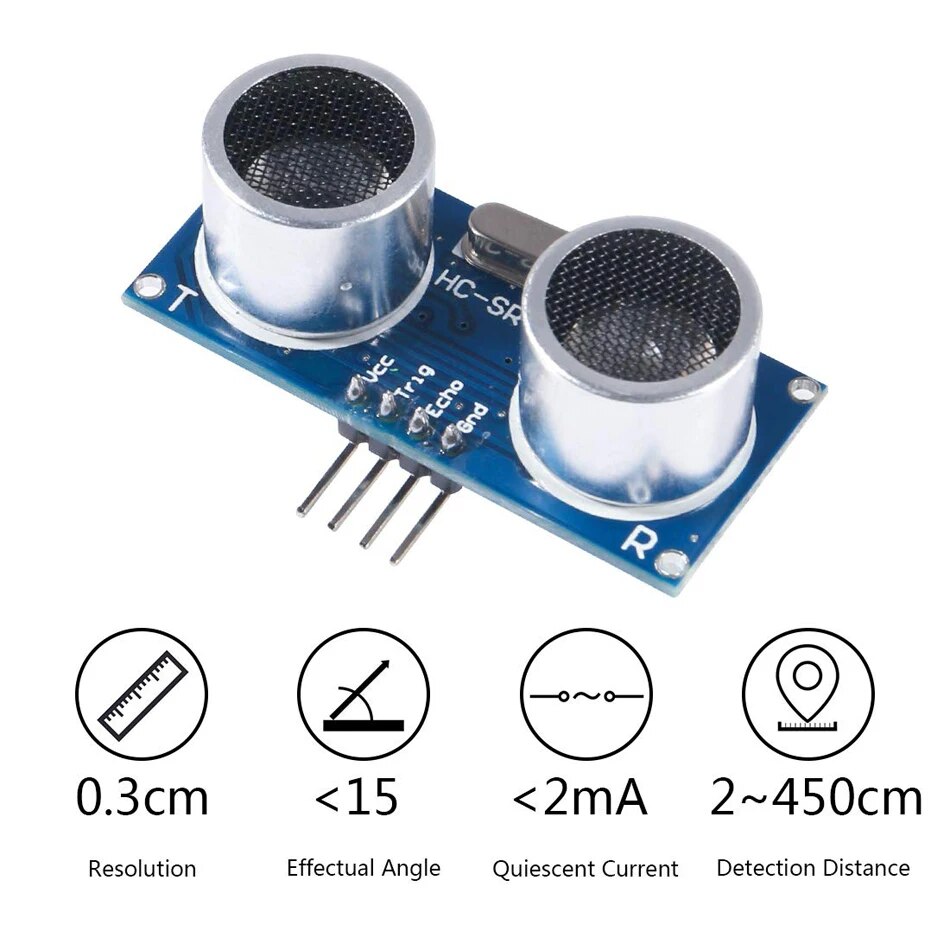 5 módulos ultrassônicos, senso - Ultrasonic Sensor Hc avaliação e preço