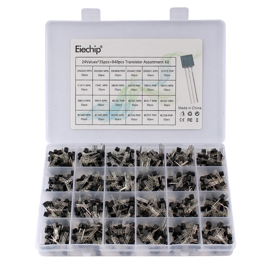 200-900 PCS TO-92 Kit de trans - Mosfet Transistor Set avaliação e preço