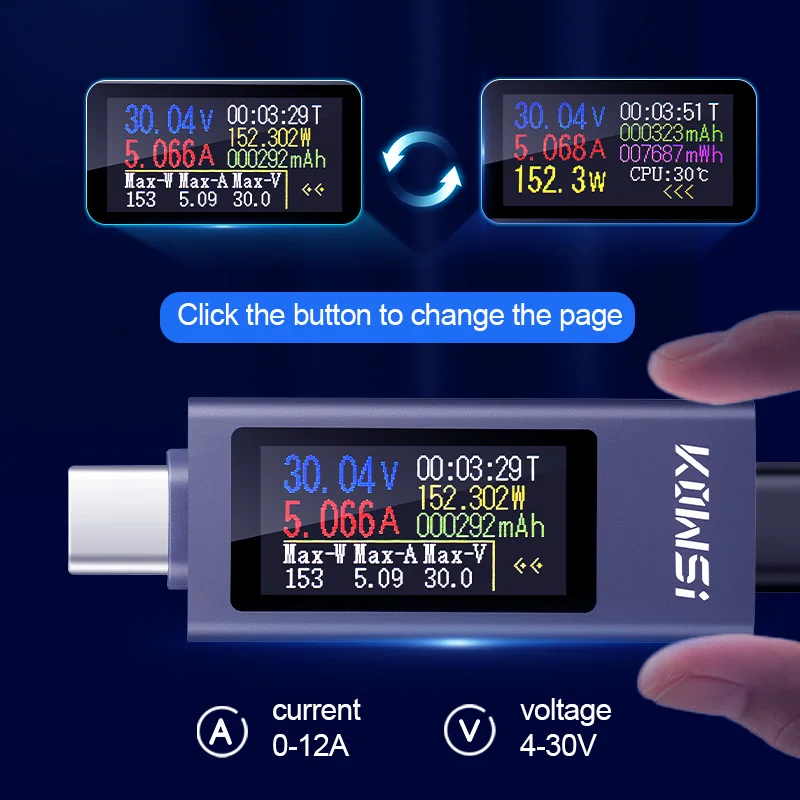 KWS-2302C tipo-c usb testador  - Logic Analyzer Usb avaliação e preço