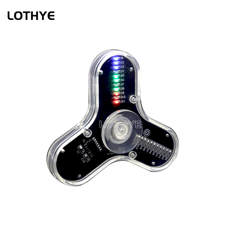 Led fidget spinner fabricação  - Diy Electronics Parts avaliação e preço