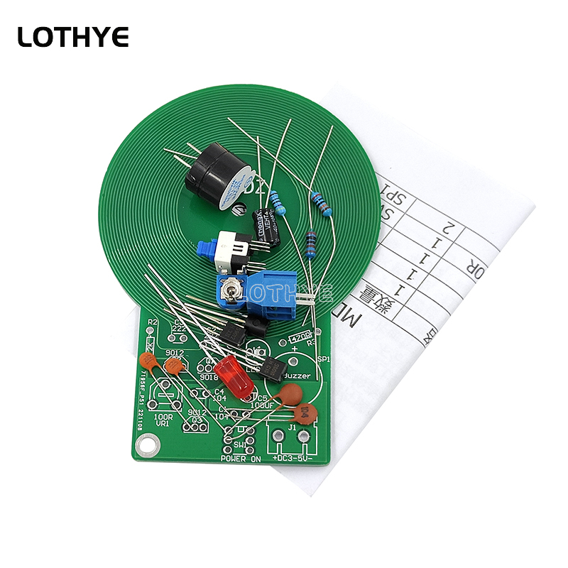 Kit detector de metais dc 3v-5 - Diy Electronic Modules avaliação e preço