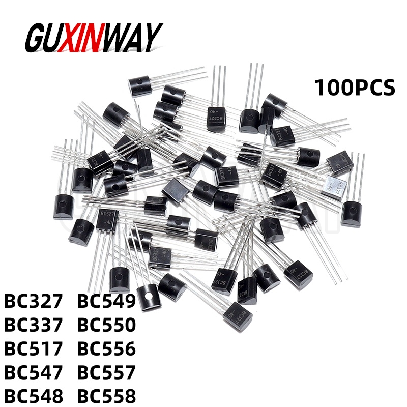 100pcs BC327 BC337 BC517 BC547 - Mosfet Transistor Set avaliação e preço
