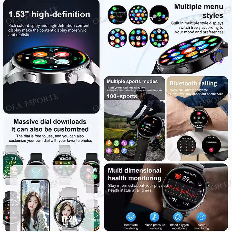 Novo Smartwatch para Homens e  - Diy Electronics For Adults avaliação e preço