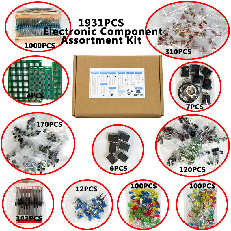 Kit de Componentes Eletrônicos - Mosfet Transistor Set avaliação e preço