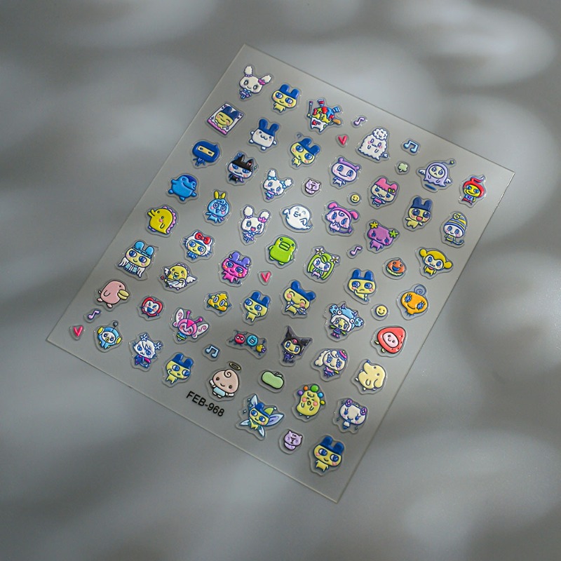 Novos Adesivos de Unha 3D em R - Diy Electronics Parts avaliação e preço