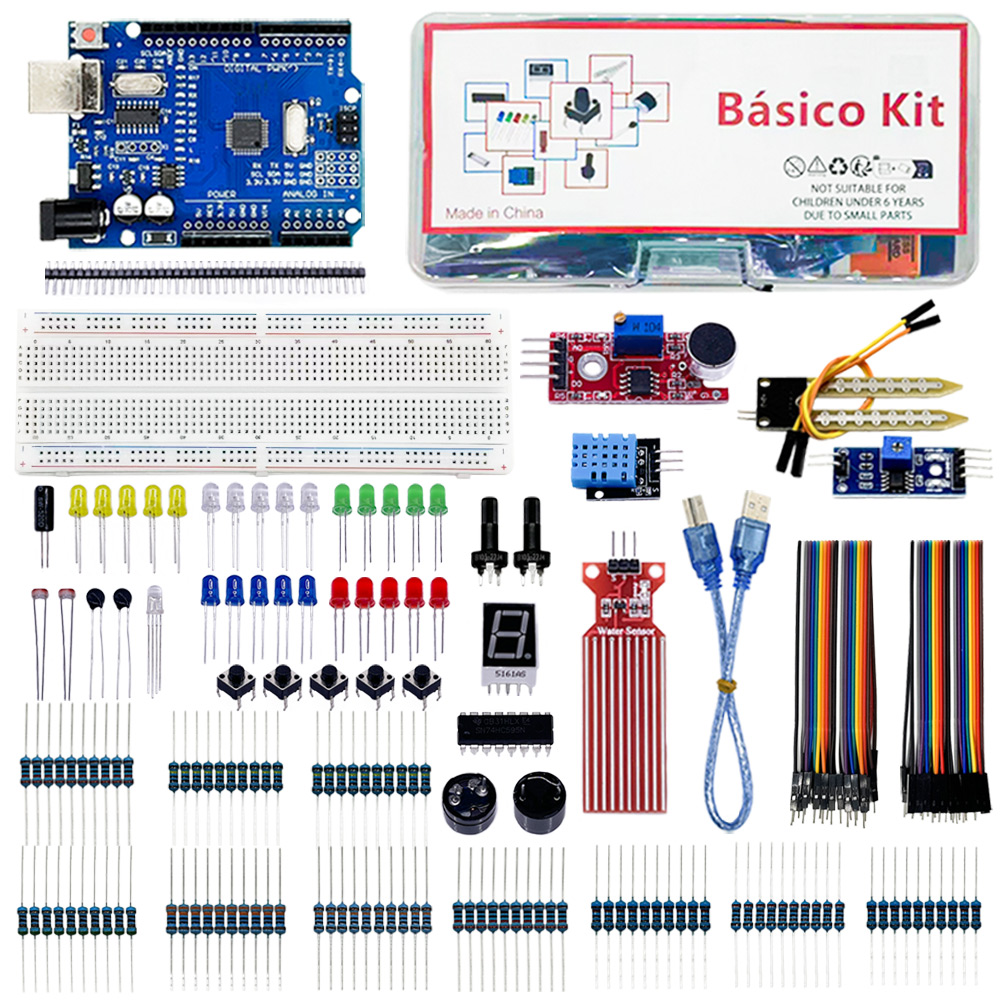 Elecrtonics divertido kit bási - Arduino Uno Starter Kit avaliação e preço
