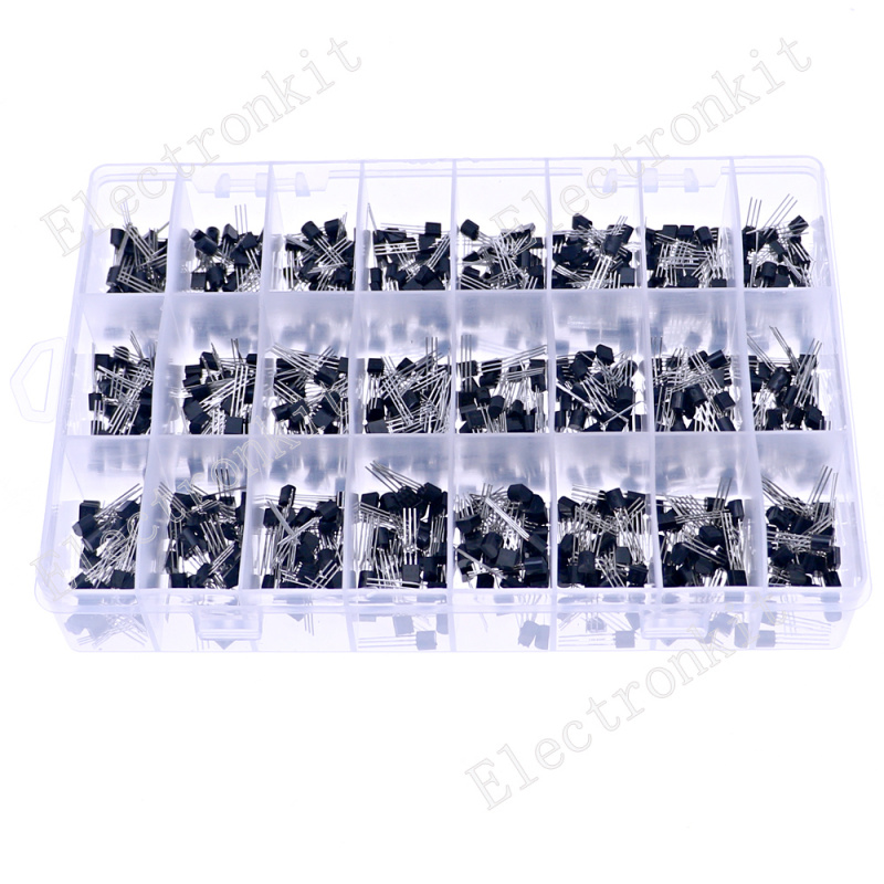 840pcs 24 Valores TO-92 PNP/NP - Mosfet Transistor Set avaliação e preço