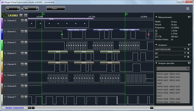 Kingst la1010 analisador lógic - Logic Analyzer Usb avaliação e preço