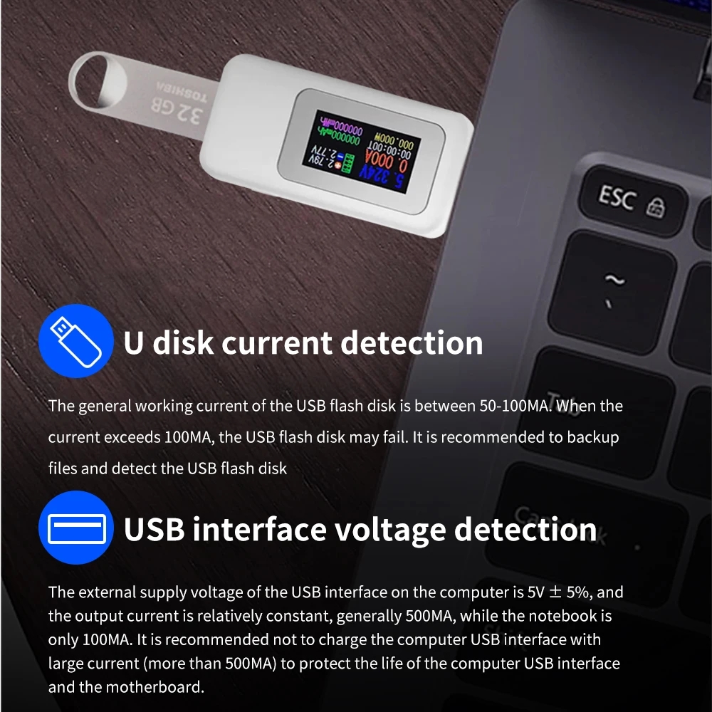 10 em 1 testador usb dc voltím - Logic Analyzer Usb avaliação e preço