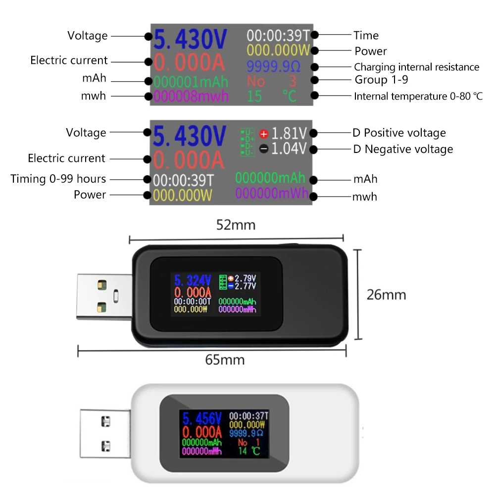 10 em 1 testador usb dc voltím - Logic Analyzer Usb avaliação e preço