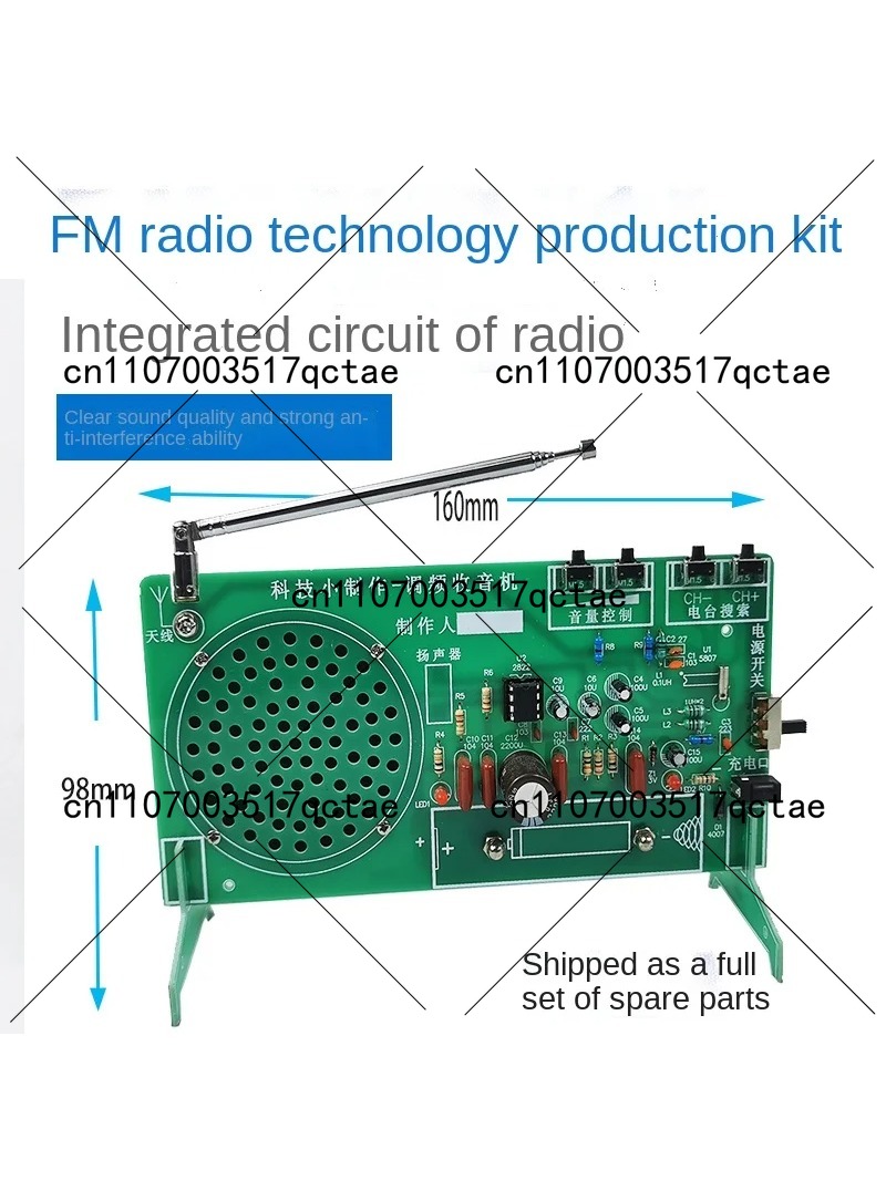 Kit de Rádio FM: Peças Eletrôn - Diy Electronics Parts avaliação e preço