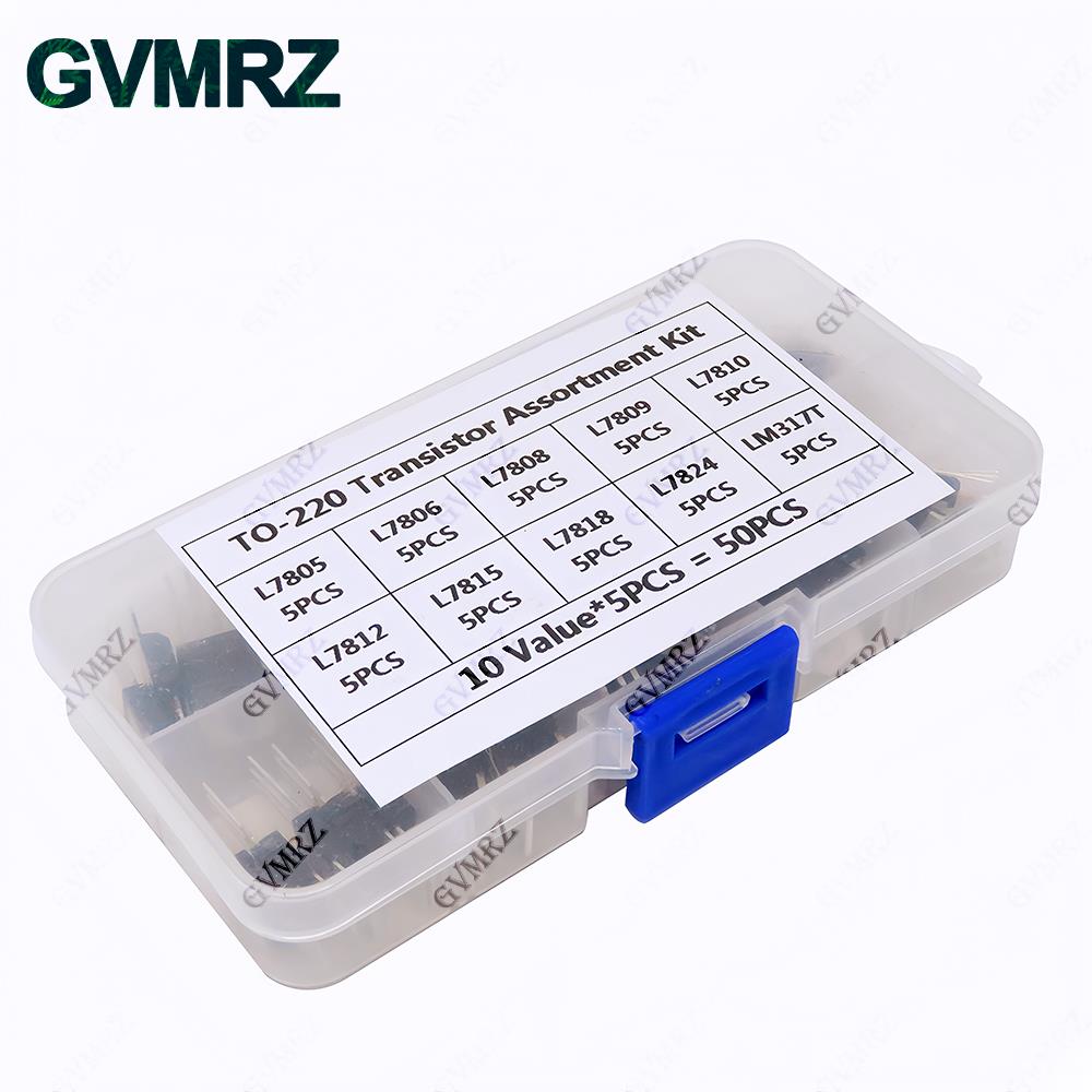 50 PCS 10 Valores TO-220 Kit d - Mosfet Transistor Set avaliação e preço